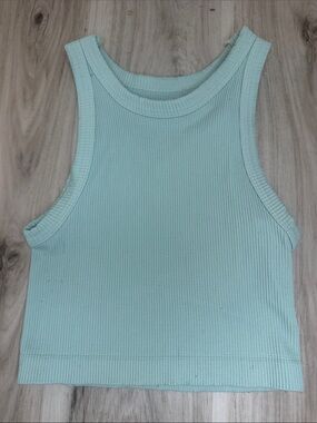 RSQ Women's Ribbed Tank Top - Mint